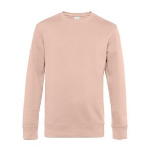 B&C Mens King Crew Neck Sweater / Soft Rose